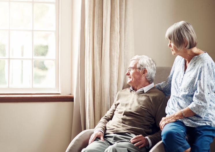 Elderly couple