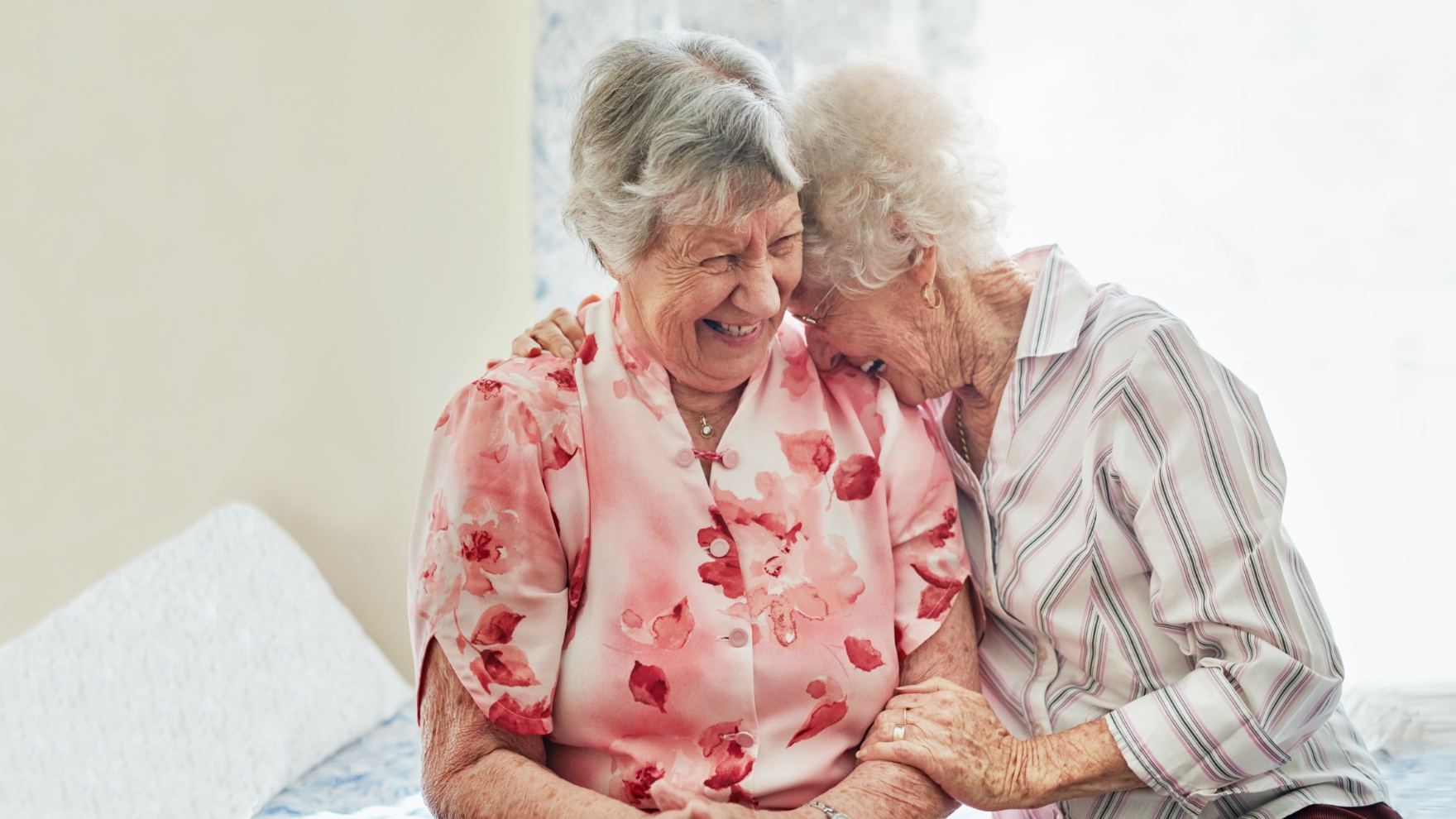 Two Elderly Friends