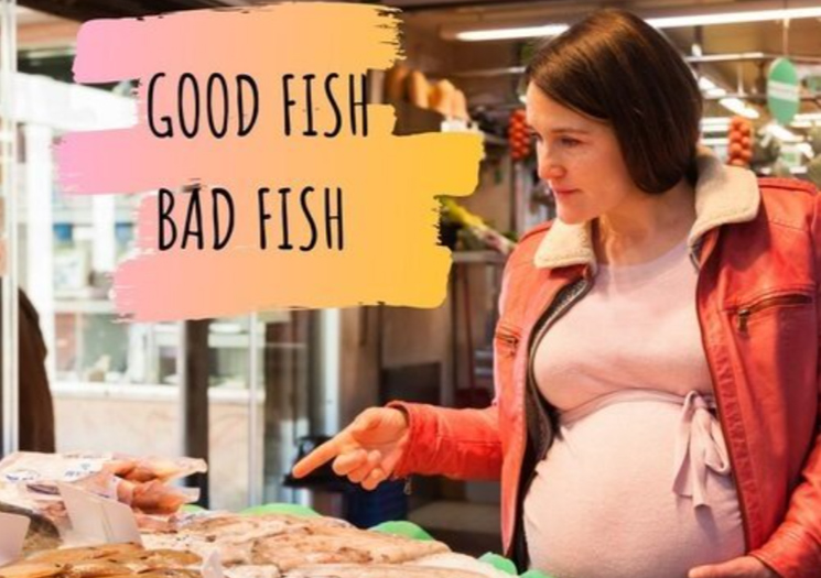 Woman food shopping